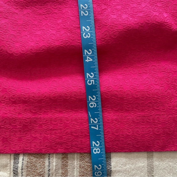 Lilly Pulitzer Azalea Pink Strapless Embroidered Peplum Maybell Dress 4 - Picture 12 of 16